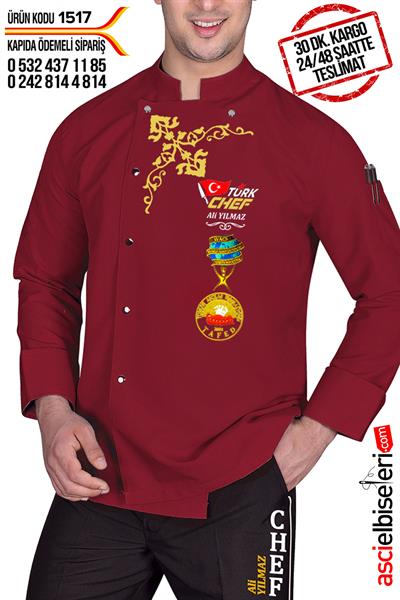 1517  Bodrum Aşçı Kıyafetleri