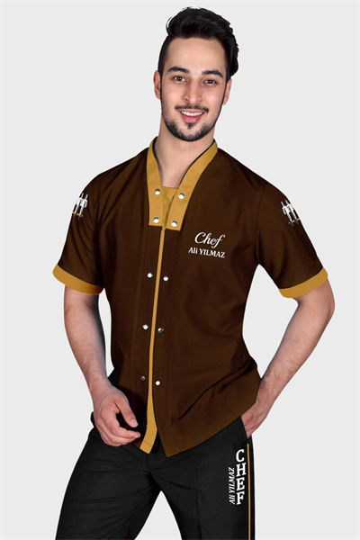 1548 Aşçı Ceketleri Kısa Kollu