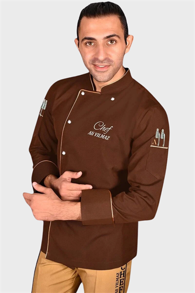 1557 Özel Dikim Aşçı Ceketi