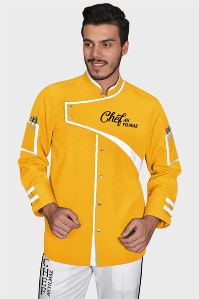 1566  Aşçı Üniforması Sarı