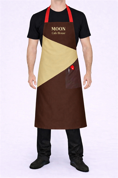 5301  Cafe &Amp; Restaurant Önlükleri (Firmanızın İsmini Nakış İle Ücretsiz Yazdırabilirsiniz)