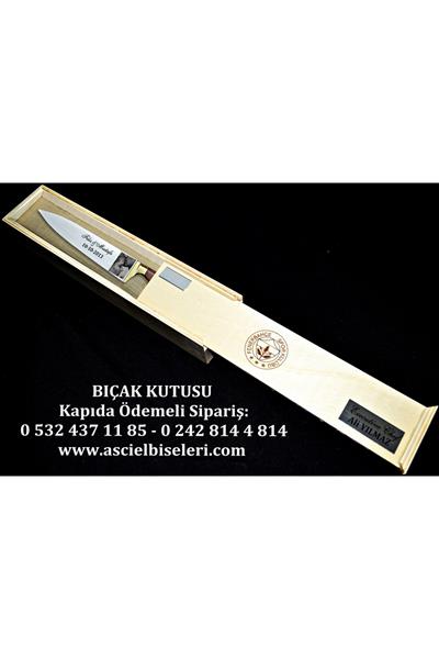 88015 Hediyelik Bıçak Kutuları İsminizin Kutu Üzerine Lazer İle Yazılması Hediye