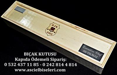 88016 Hediyelik Bıçak Kutuları İsminizin Kutu Üzerine Lazer İle Yazılması Hediye