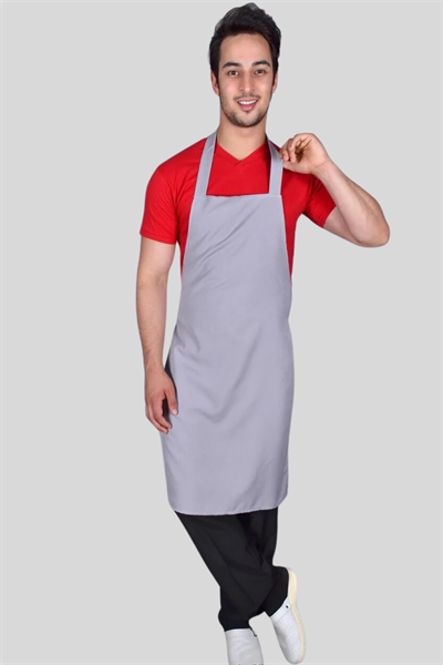 Aşçı Önlüğü Gri