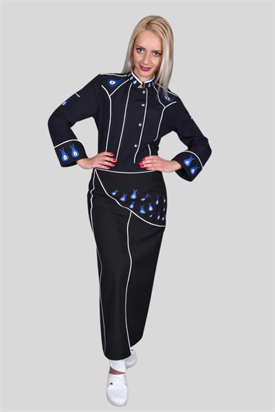 Aşçı Önlükleri Modelleri Siyah