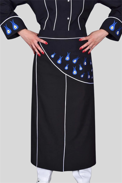 Aşçı Önlükleri Modelleri Siyah