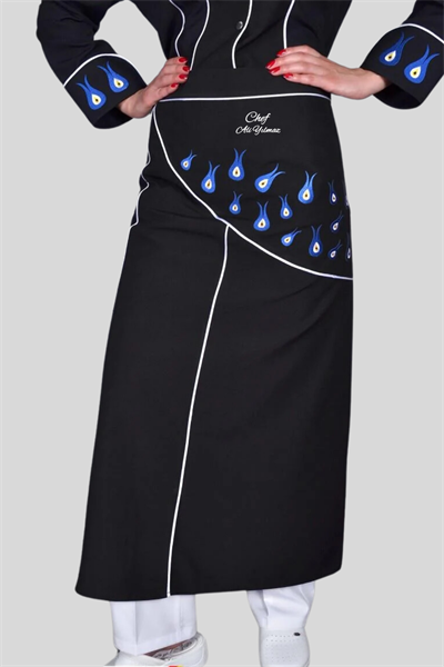 Aşçı Önlükleri Modelleri Siyah