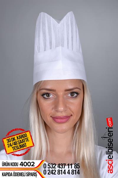 Aşçı Tela Kep 24 Cm (10 Lu Paket)