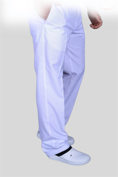 Aşçıya Özel Beyaz Pantolon