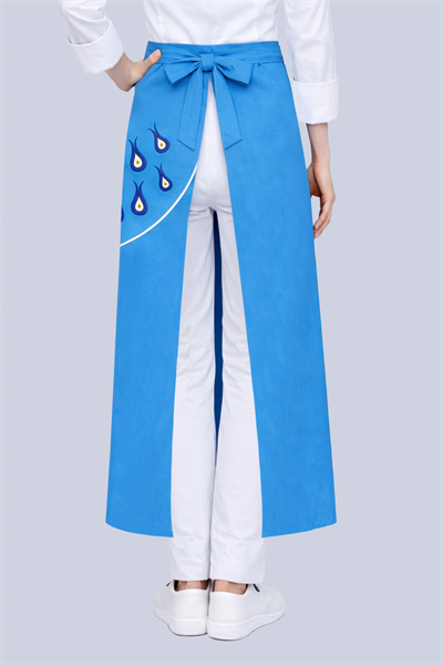 Bayan Mutfak Önlükleri Turkuaz Mavi