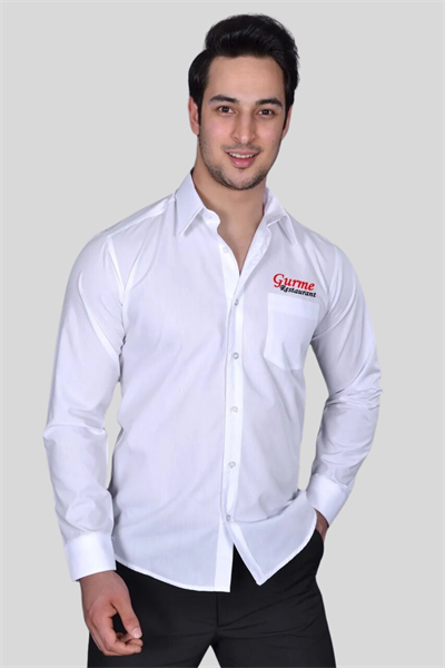 Beyaz Erkek Garson Gömlekleri