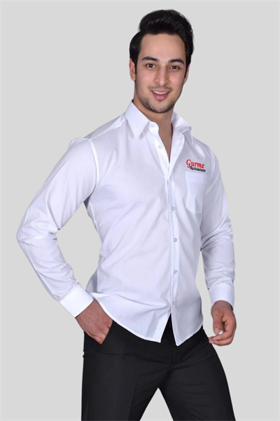 Beyaz Erkek Garson Gömlekleri