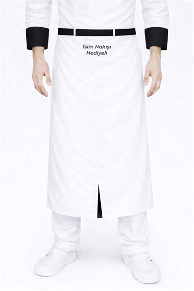 Beyaz Mutfak Önlüğü