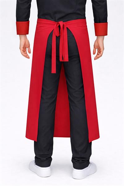 Chef Aşçı Önlüğü Kırmızı