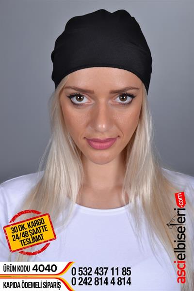 De-4040 Siyah Bandana