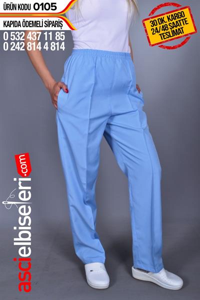 De0105 Mavi Bayan Pantolonu