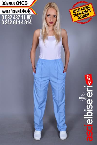 De0105 Mavi Bayan Pantolonu