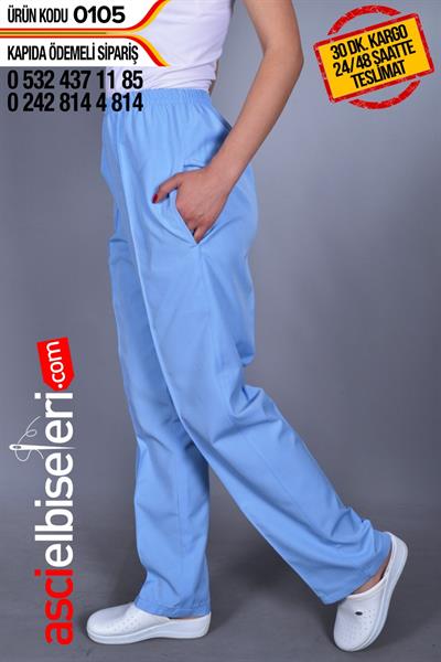 De0105 Mavi Bayan Pantolonu