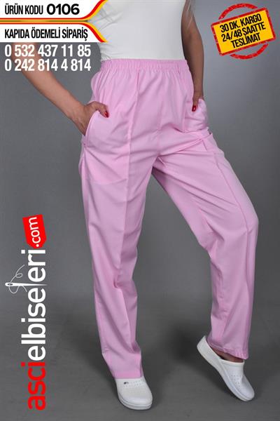 De0106 Pembe Pantolon