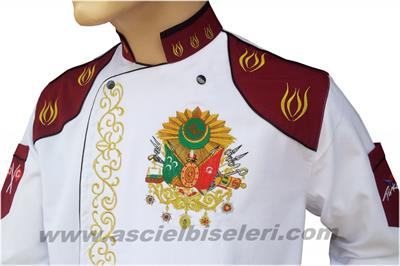 De1065 Sultan Süleyman Osmanlı Türk Mutfağı Ceketi