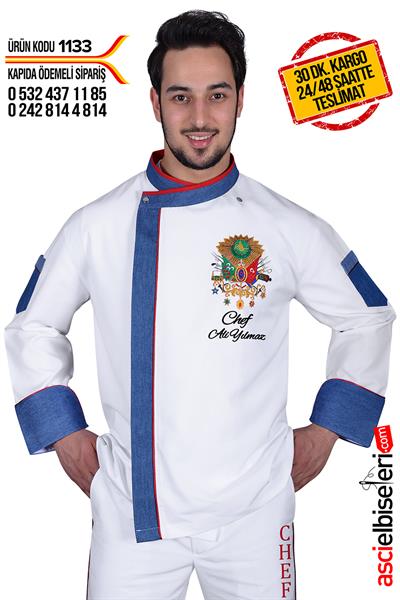 De1133 Yavuz Sultan Selim Chef Aşçı Ceketi