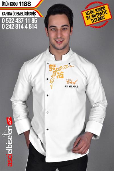 De1188 Büyükçekmece Şef Aşçı Ceketi