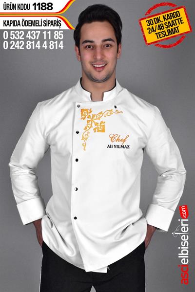 De1188 Büyükçekmece Şef Aşçı Ceketi