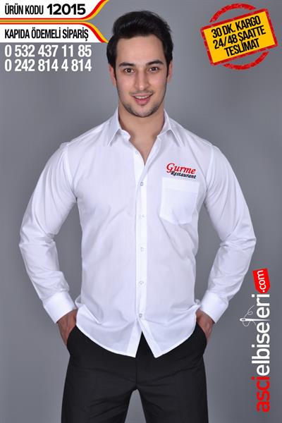 De12015 Uzun Kollu Erkek Gömleği