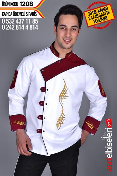 De1208 Karşıyaka Chef Aşçı Ceketleri
