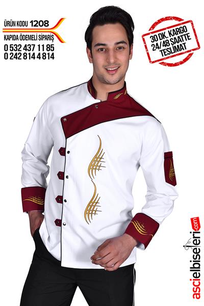 De1208 Karşıyaka Chef Aşçı Ceketleri