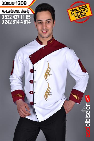 De1208 Karşıyaka Chef Aşçı Ceketleri