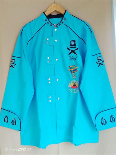De12102  Chef Nakışlı Aşçı Ceketi