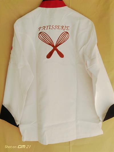 De121212 Aşçı Ceketi Beyaz