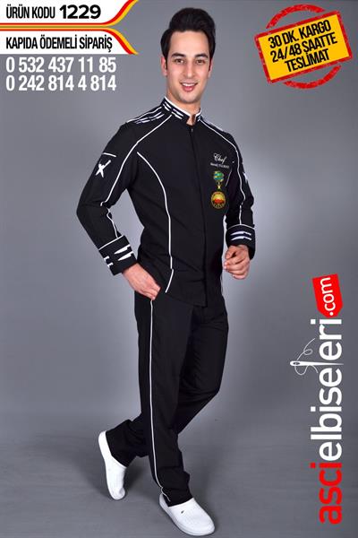 De1229 Class Şef Aşçı Ceketi