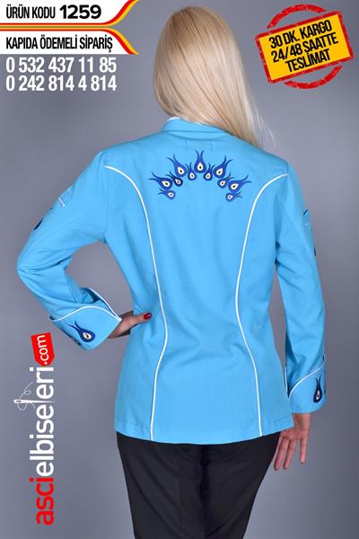 De1259  Bayan Aşçı Ceketi