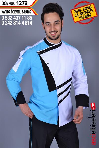 De1278 Şef Aşçı Ceketi