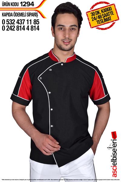 De1294  Bıg Executıve Chef Nakışlı Elbise