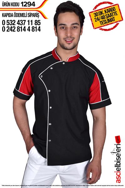 De1294  Bıg Executıve Chef Nakışlı Elbise