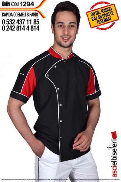 De1294  Bıg Executıve Chef Nakışlı Elbise