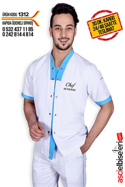 De1312  Mersin Uygun Fiyatlı Aşçı Ceketi