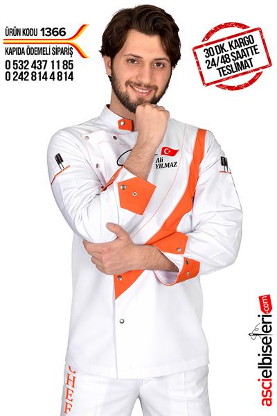 De1366 Yeni Bodrum Şef Aşçı Ceketi
