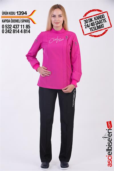 De1394 Chef Nakışlı Ceket