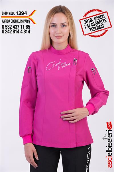 De1394 Chef Nakışlı Ceket