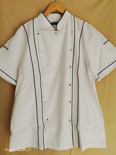 De14301 Aşçı Ceketi Beyaz