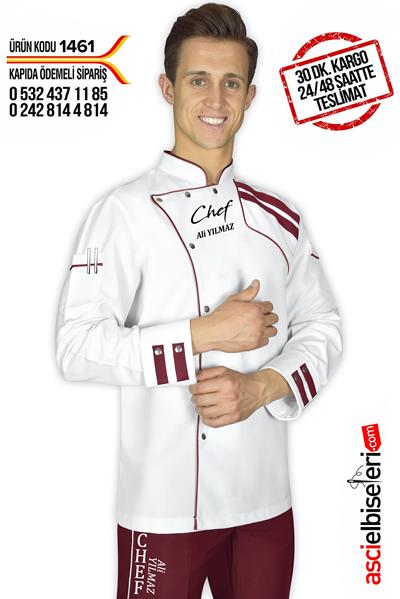 De1461- Gurme Şef Aşçı Ceketi