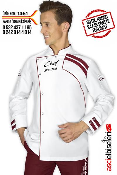 De1461- Gurme Şef Aşçı Ceketi