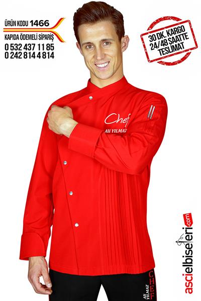 De1466 Chef Nakışlı Ceket