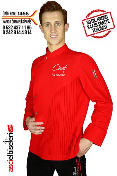 De1466 Chef Nakışlı Ceket