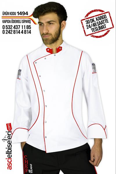 De1494 Executıve Chef Nakışlı Ceket