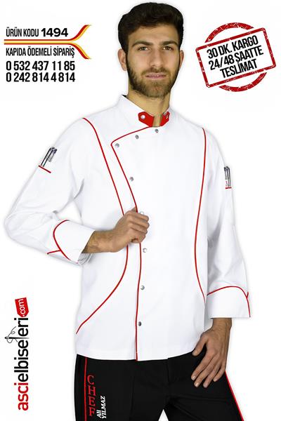 De1494 Executıve Chef Nakışlı Ceket
